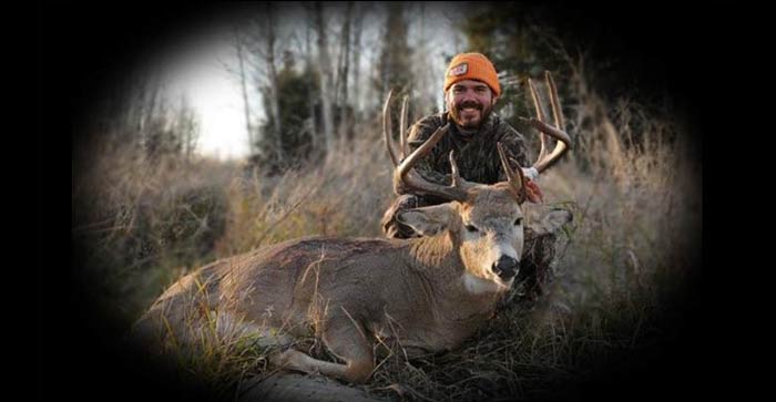 hunter with trophy